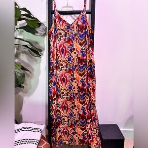 Vince Camuto Multicolor Abstract Dress